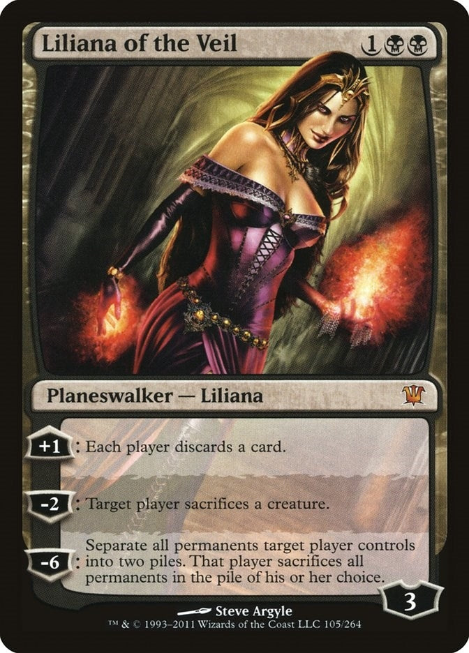 Image for Liliana of the Veil (105) [Innistrad] - Magic: The Gathering