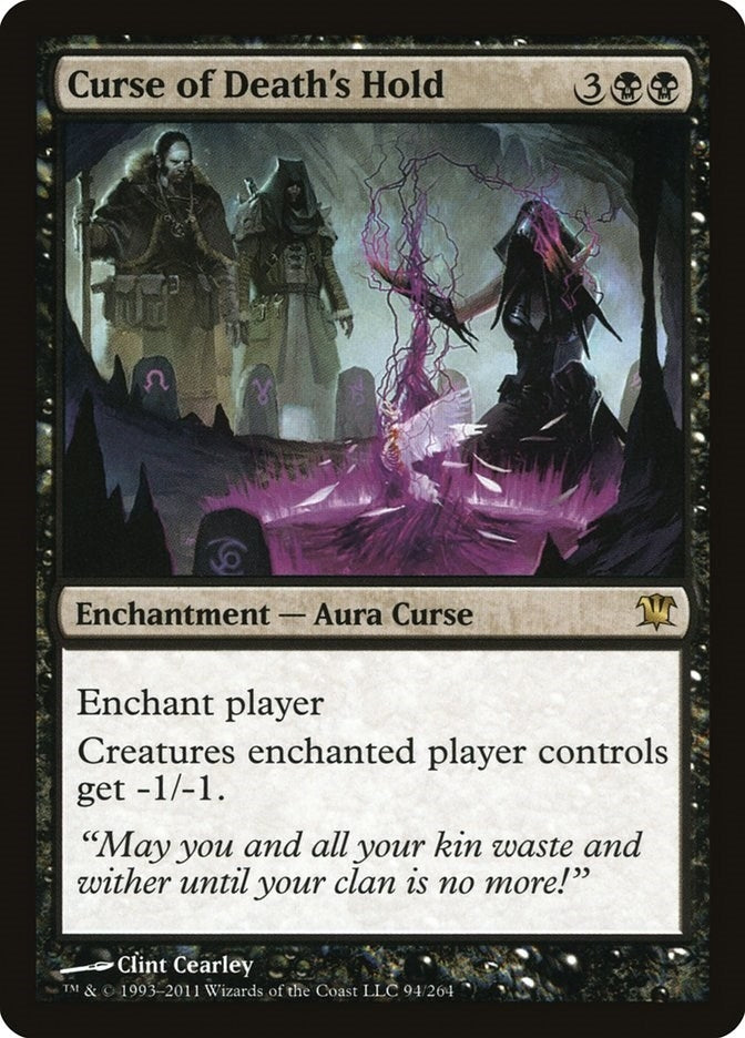 Image for Curse of Death's Hold (94) [Innistrad] - Magic: The Gathering
