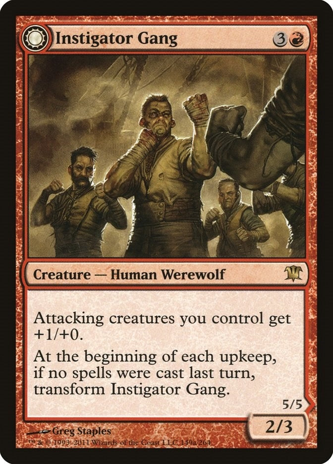 Image for Instigator Gang (149) [Innistrad] - Magic: The Gathering