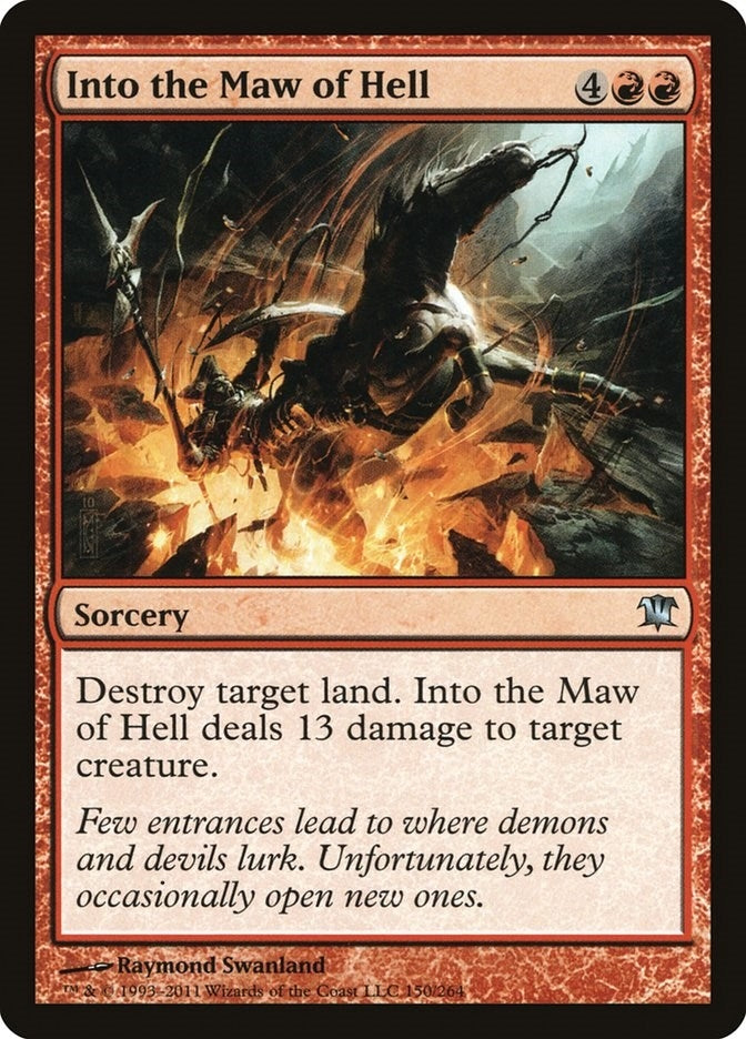 Image for Into the Maw of Hell (150) [Innistrad] - Magic: The Gathering