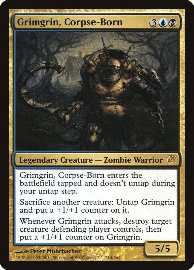 Image for Grimgrin, Corpse-Born (214) [Innistrad] - Magic: The Gathering