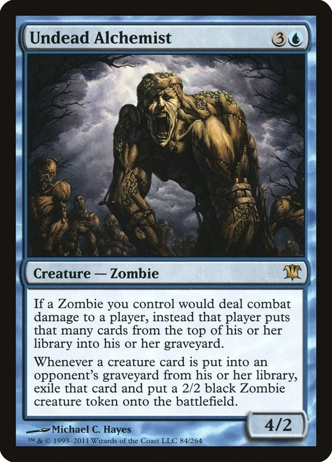 Image for Undead Alchemist (84) [Innistrad] - Magic: The Gathering