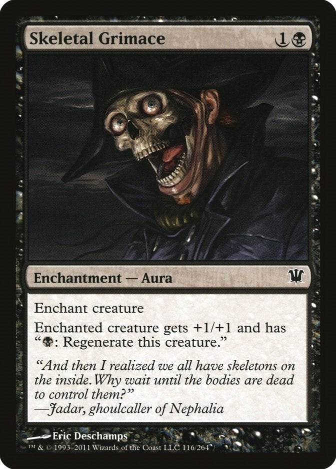 Image for Skeletal Grimace (116) [Innistrad] - Magic: The Gathering