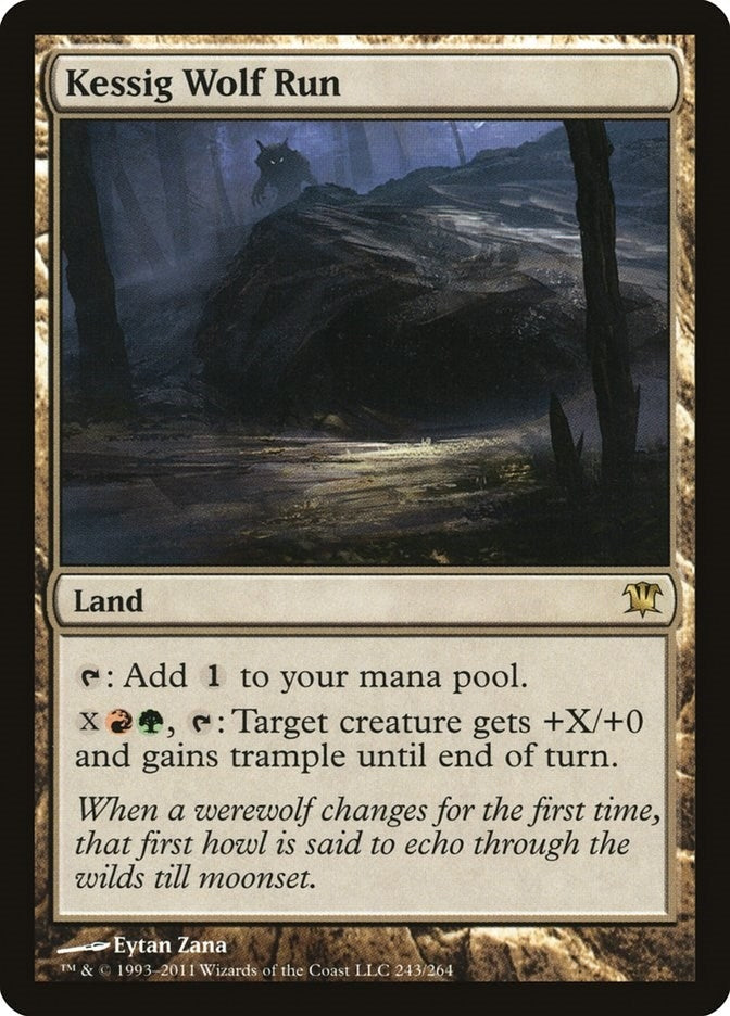 Image for Kessig Wolf Run (243) [Innistrad] - Magic: The Gathering