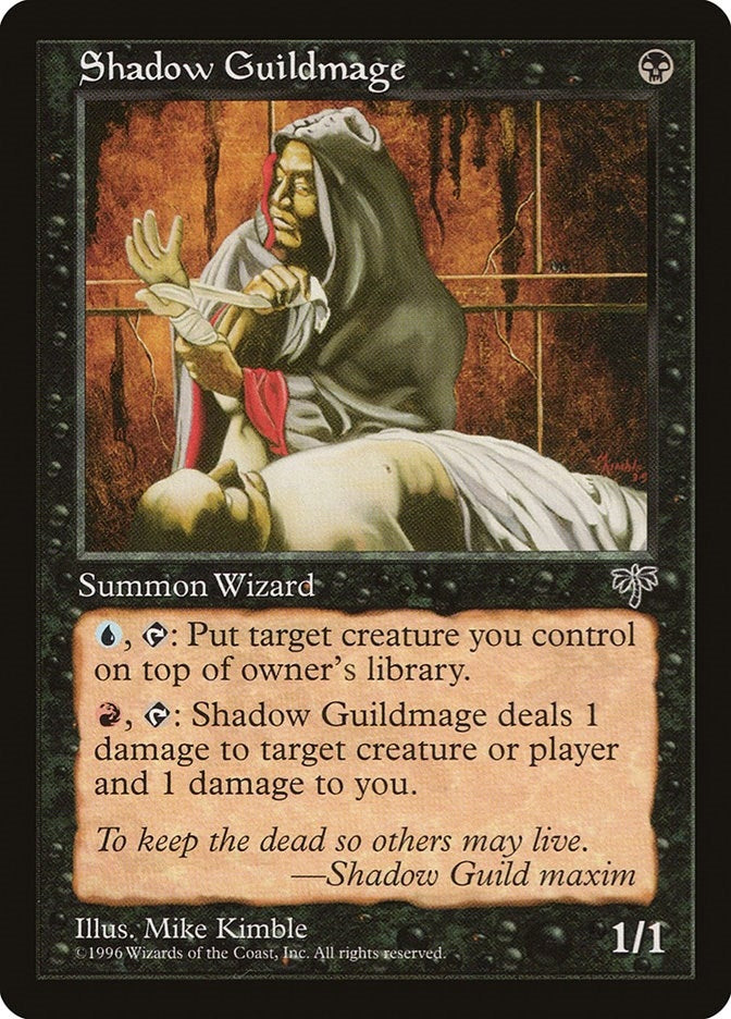 Image for Shadow Guildmage [Mirage] - Magic: The Gathering