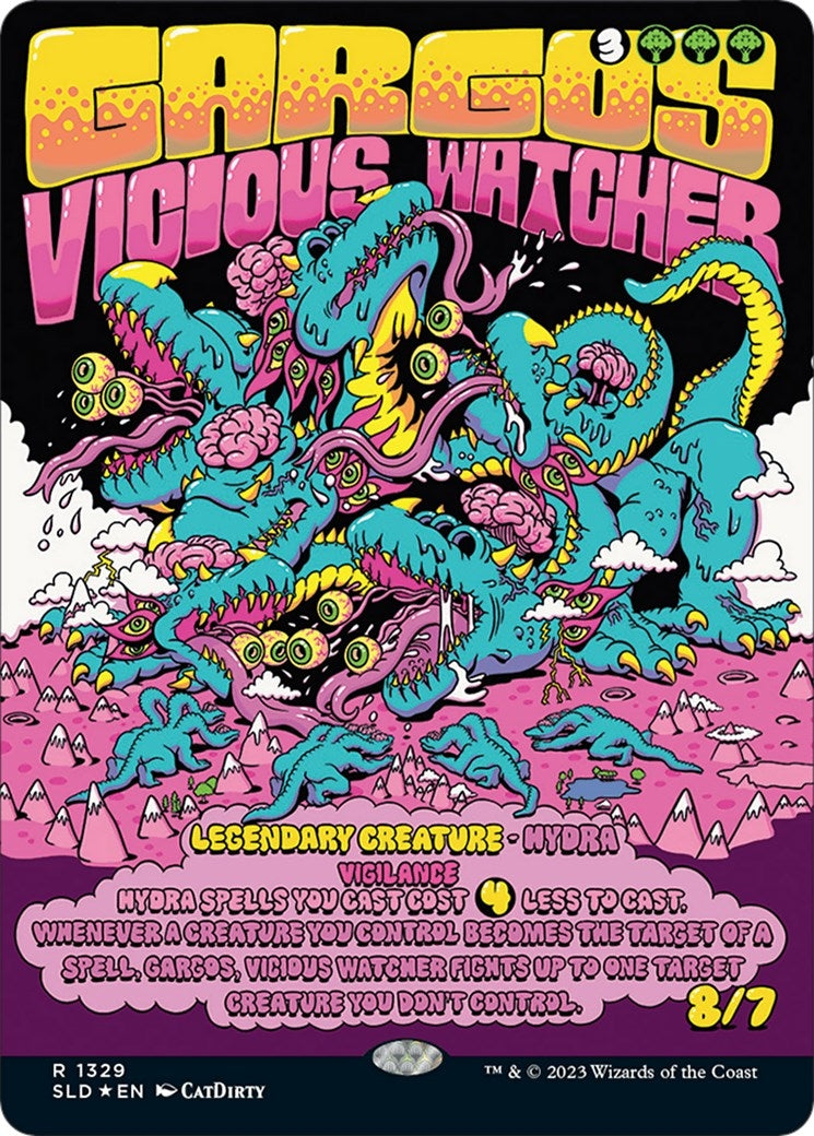 Image for Gargos, Vicious Watcher (1329) [Secret Lair Drop Series] - Magic: The Gathering