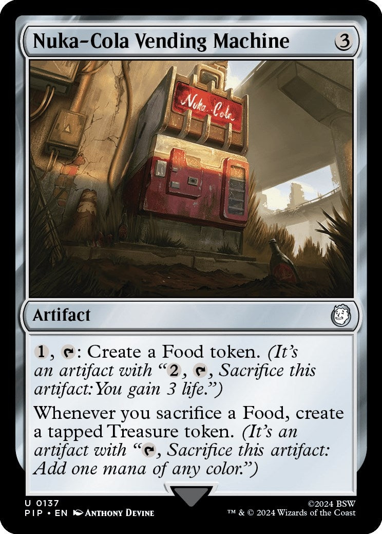 Image for Nuka-Cola Vending Machine (137) [Universes Beyond: Fallout] - Magic: The Gathering