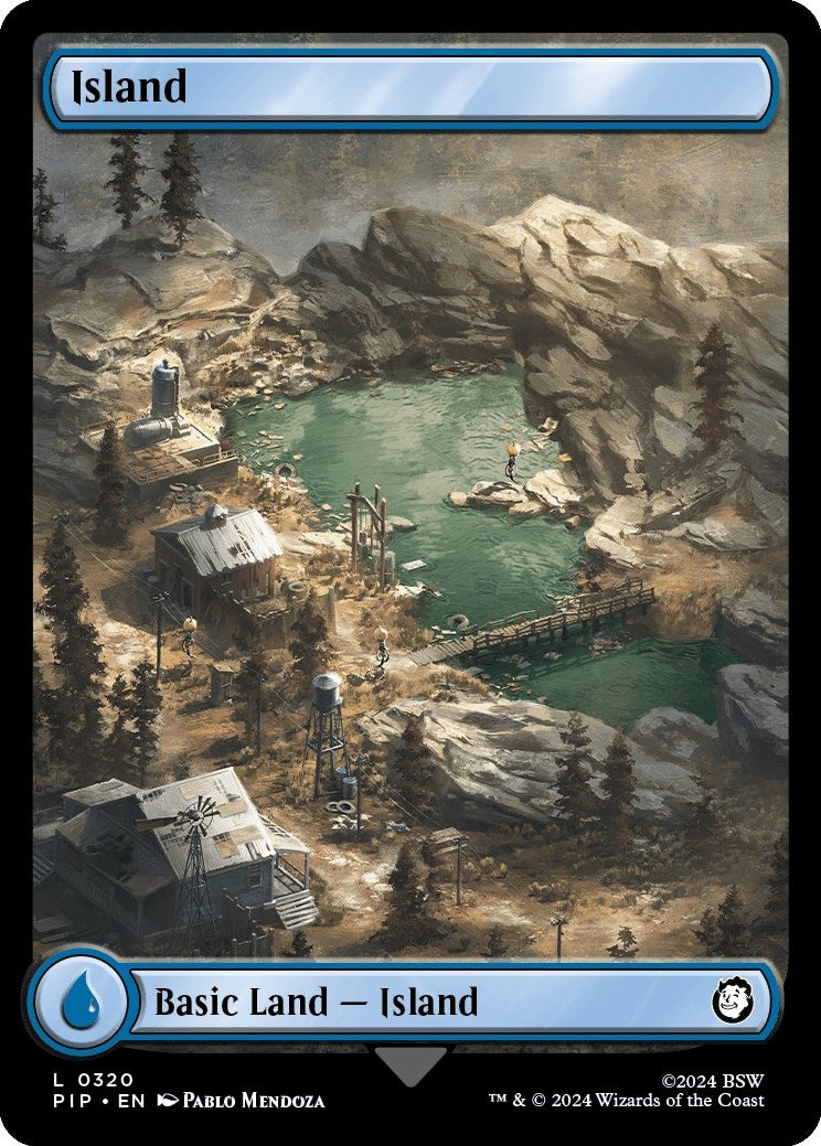 Image for Island (0320) (320) [Universes Beyond: Fallout] - Magic: The Gathering