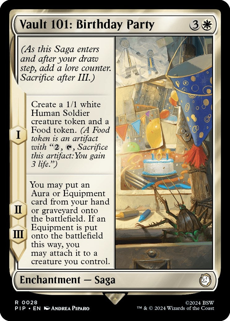 Image for Vault 101: Birthday Party (28) [Universes Beyond: Fallout] - Magic: The Gathering