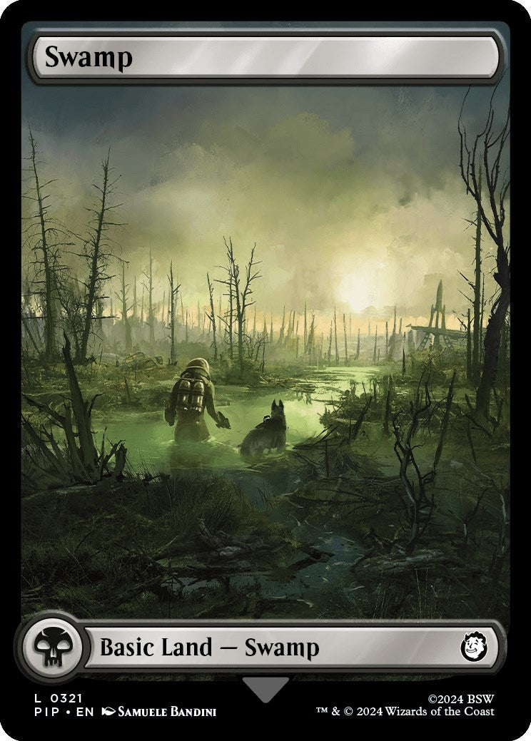 Image for Swamp (0321) (321) [Universes Beyond: Fallout] - Magic: The Gathering