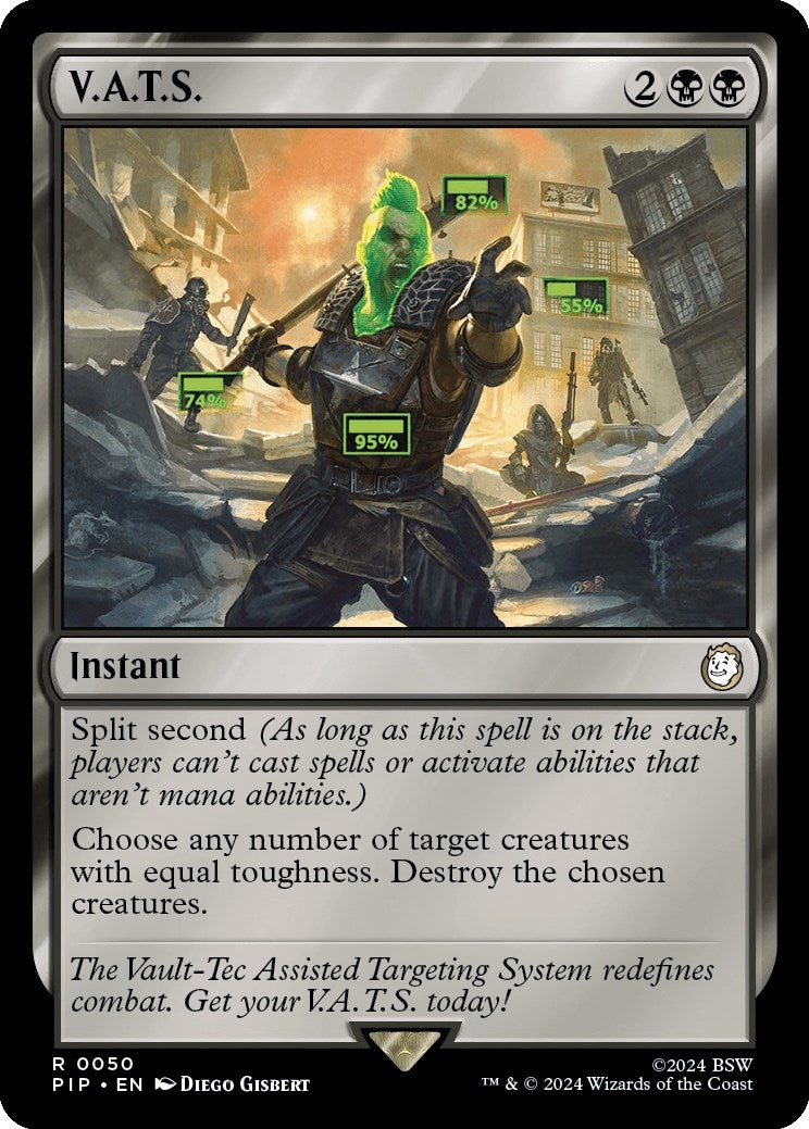 Image for V.A.T.S. (50) [Universes Beyond: Fallout] - Magic: The Gathering