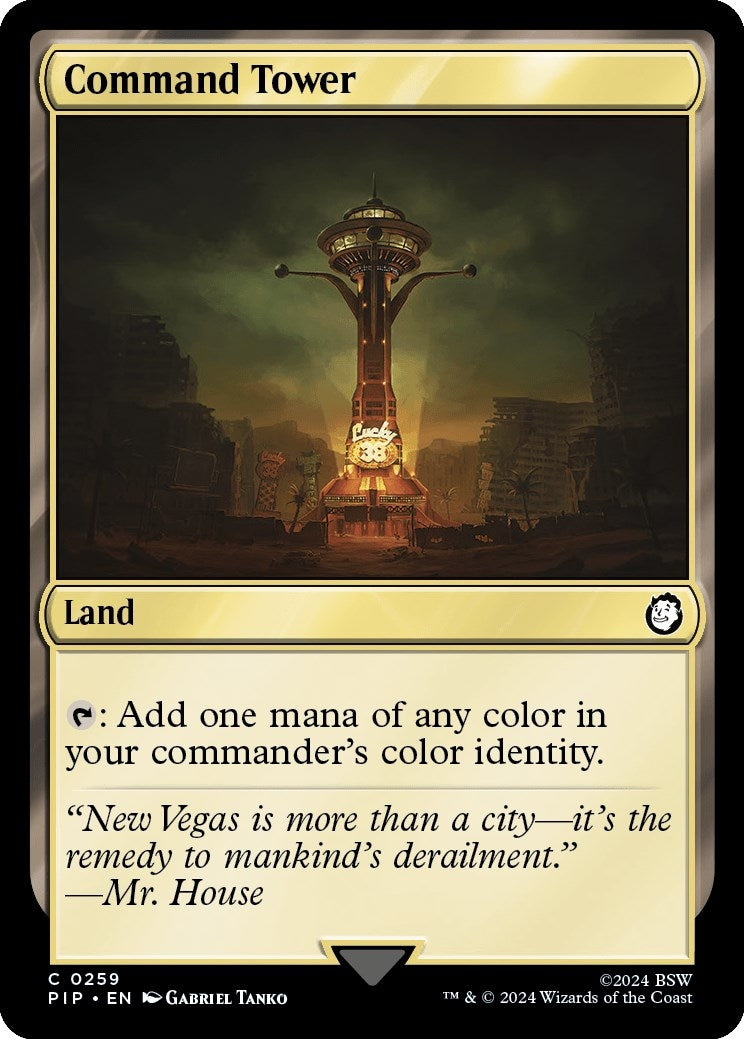 Image for Command Tower (259) [Universes Beyond: Fallout] - Magic: The Gathering