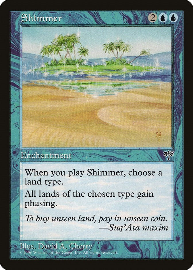 Image for Shimmer [Mirage] - Magic: The Gathering