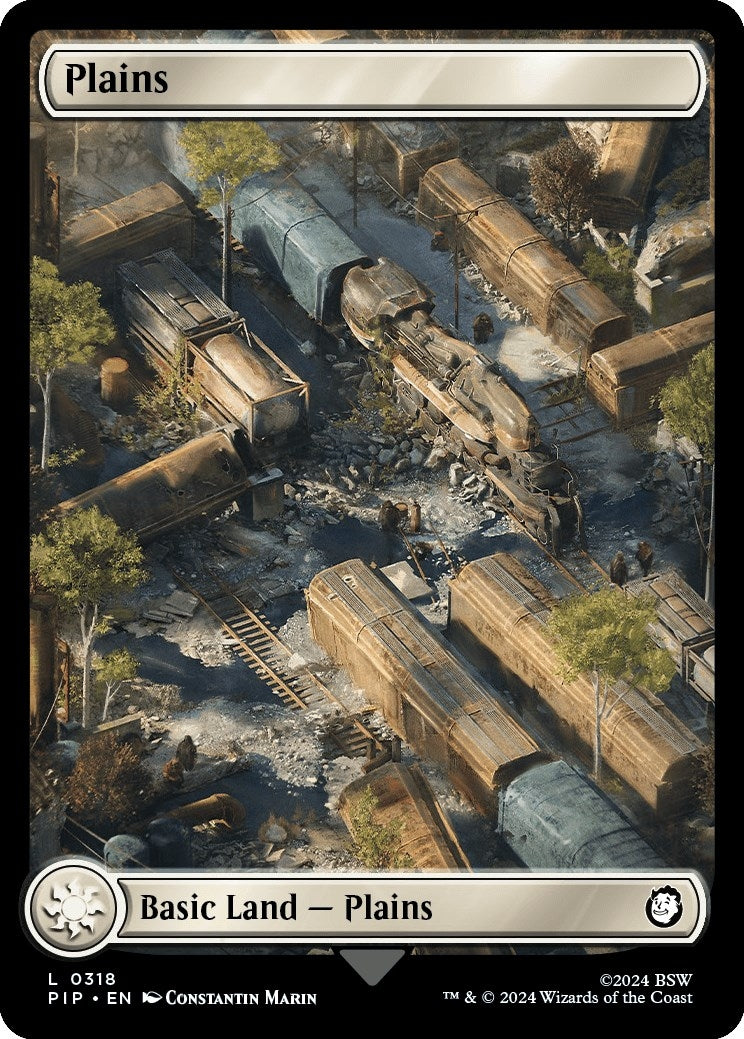 Image for Plains (0318) (318) [Universes Beyond: Fallout] - Magic: The Gathering