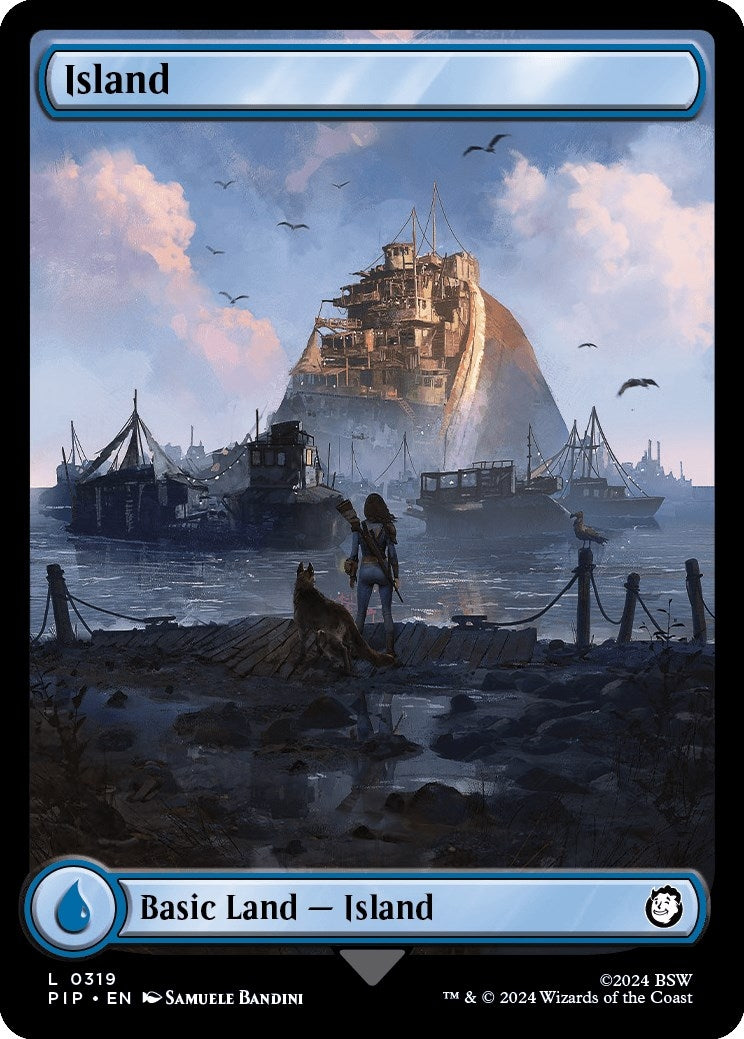 Image for Island (0319) (319) [Universes Beyond: Fallout] - Magic: The Gathering