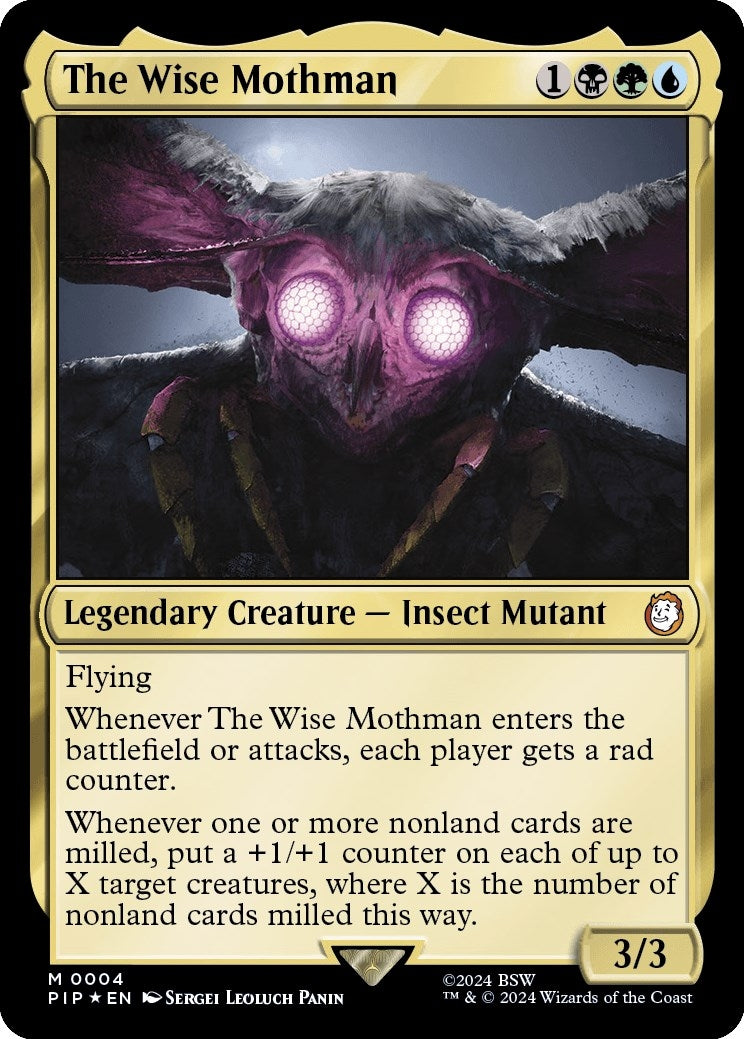 Image for The Wise Mothman (4) [Universes Beyond: Fallout] - Magic: The Gathering