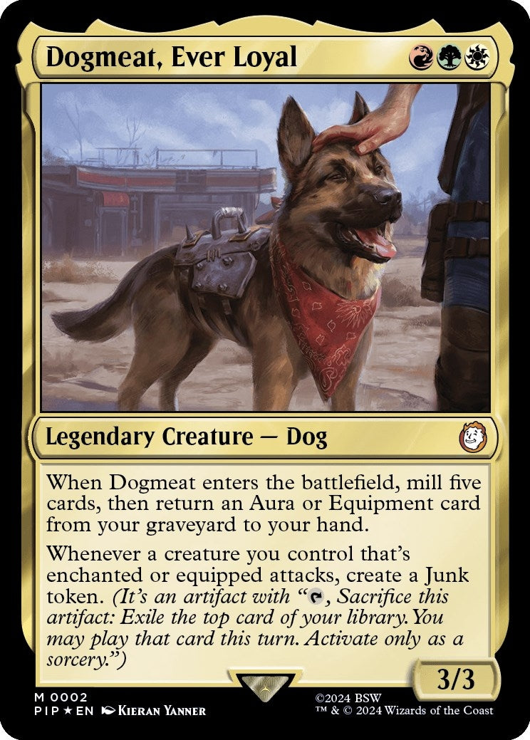 Image for Dogmeat, Ever Loyal (2) [Universes Beyond: Fallout] - Magic: The Gathering