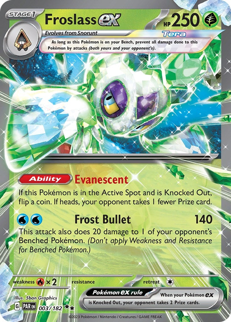 Image for Froslass ex (003/182) [SV04: Paradox Rift] - Pokemon