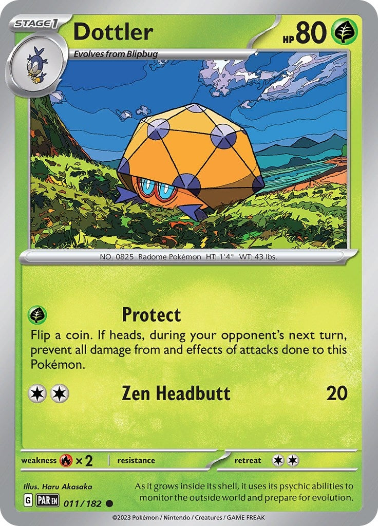 Image for Dottler (011/182) [SV04: Paradox Rift] - Pokemon