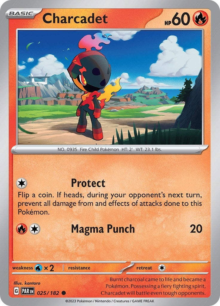 Image for Charcadet (025/182) [SV04: Paradox Rift] - Pokemon