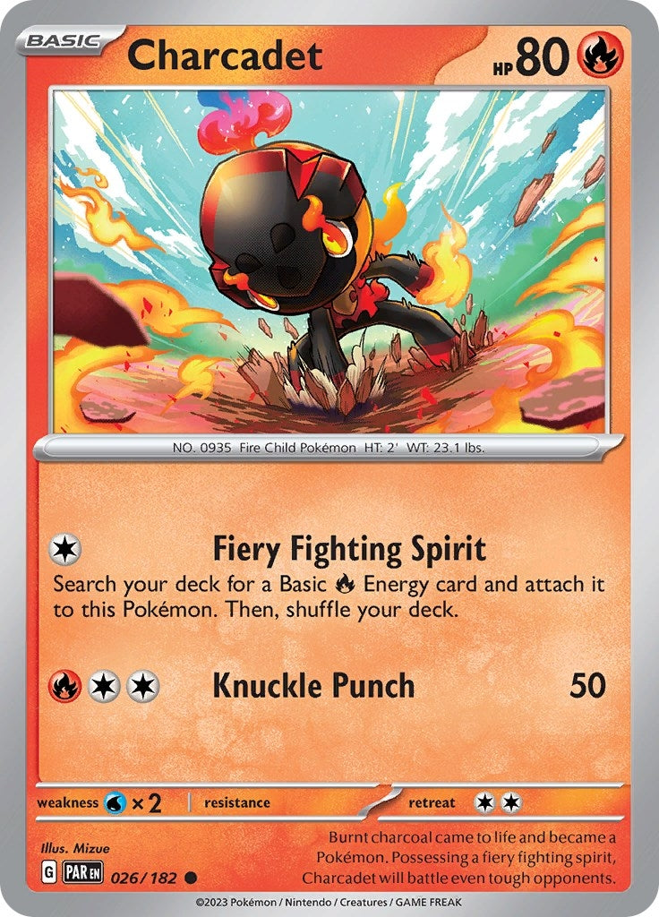 Image for Charcadet (026/182) [SV04: Paradox Rift] - Pokemon