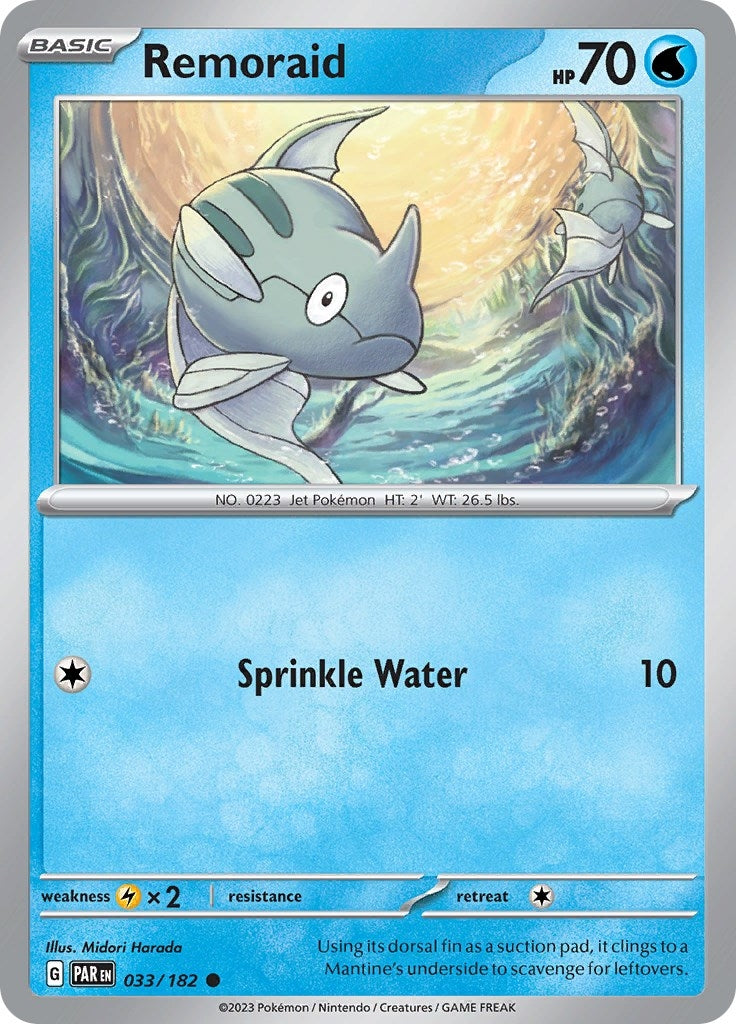 Image for Remoraid (033/182) [SV04: Paradox Rift] - Pokemon