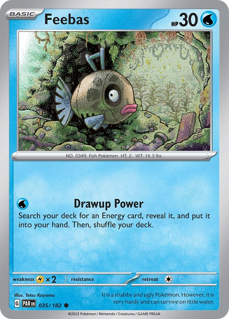 Image for Feebas (035/182) [SV04: Paradox Rift] - Pokemon