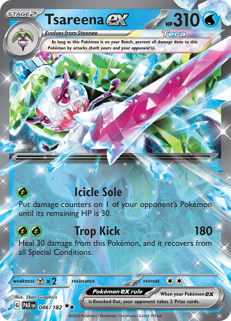 Image for Tsareena ex (046/182) [SV04: Paradox Rift] - Pokemon