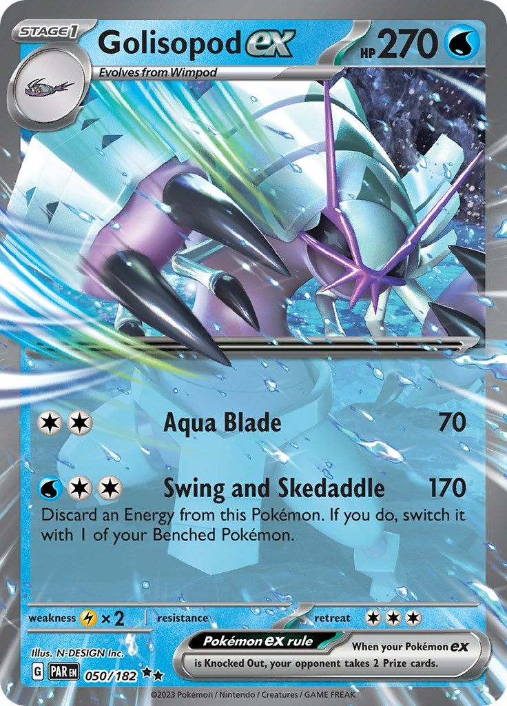 Golisopod ex (050/182) [SV04: Paradox Rift]