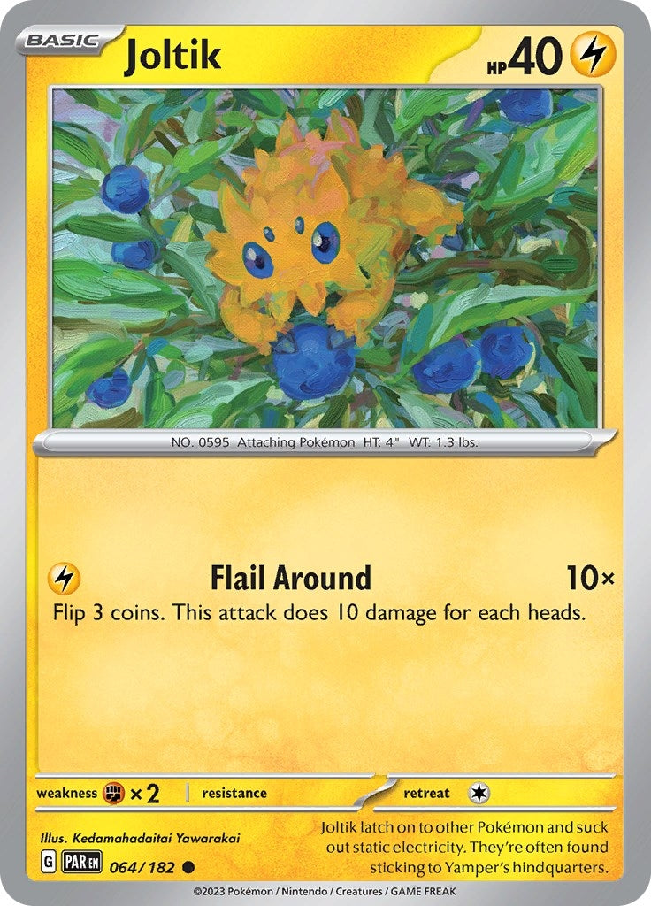 Image for Joltik (064/182) [SV04: Paradox Rift] - Pokemon