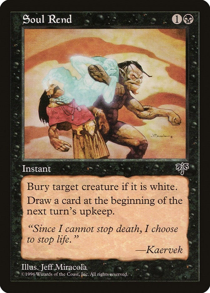 Image for Soul Rend [Mirage] - Magic: The Gathering