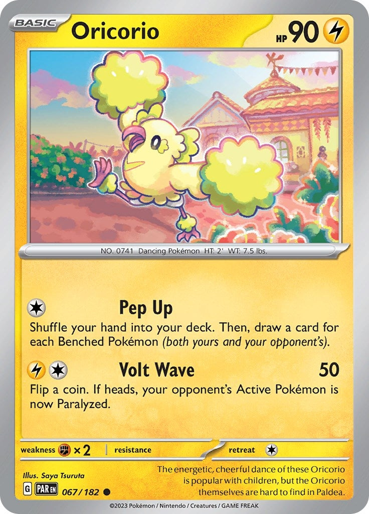 Image for Oricorio (067/182) [SV04: Paradox Rift] - Pokemon