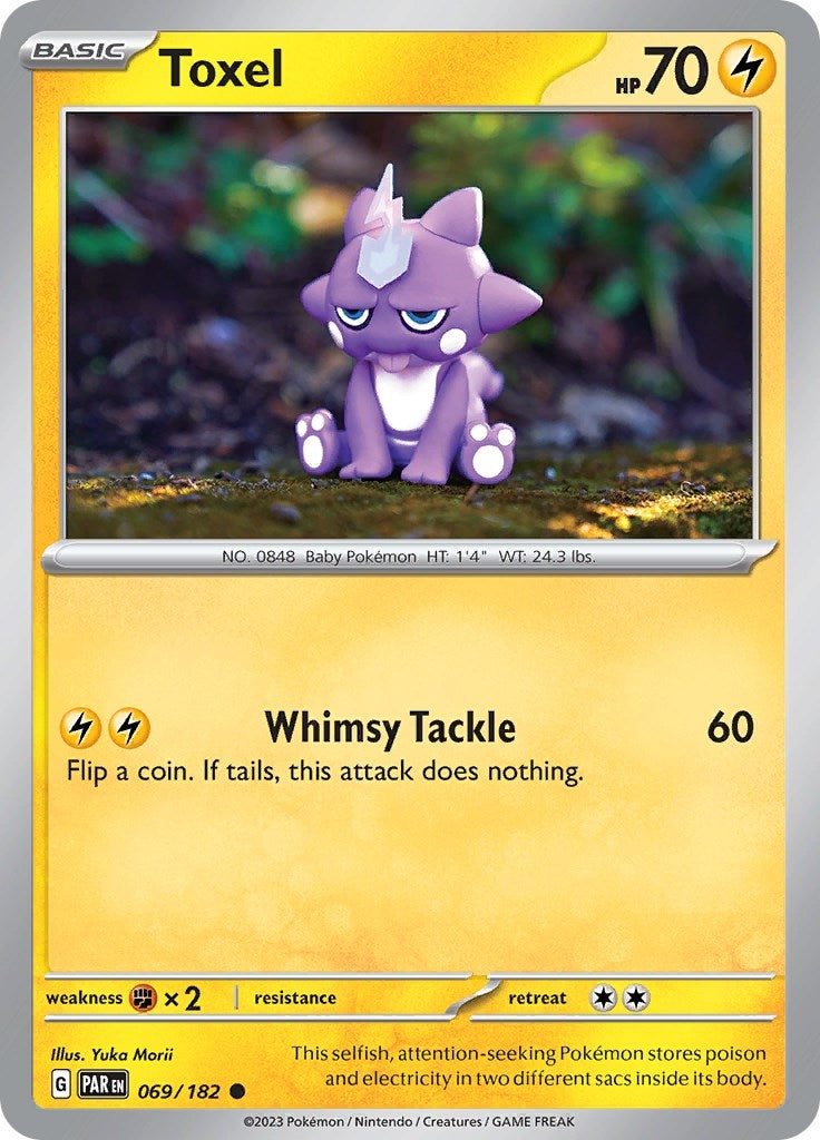 Image for Toxel (069/182) [SV04: Paradox Rift] - Pokemon