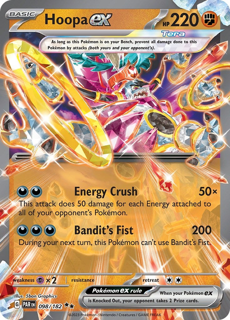 Image for Hoopa ex (098/182) [SV04: Paradox Rift] - Pokemon