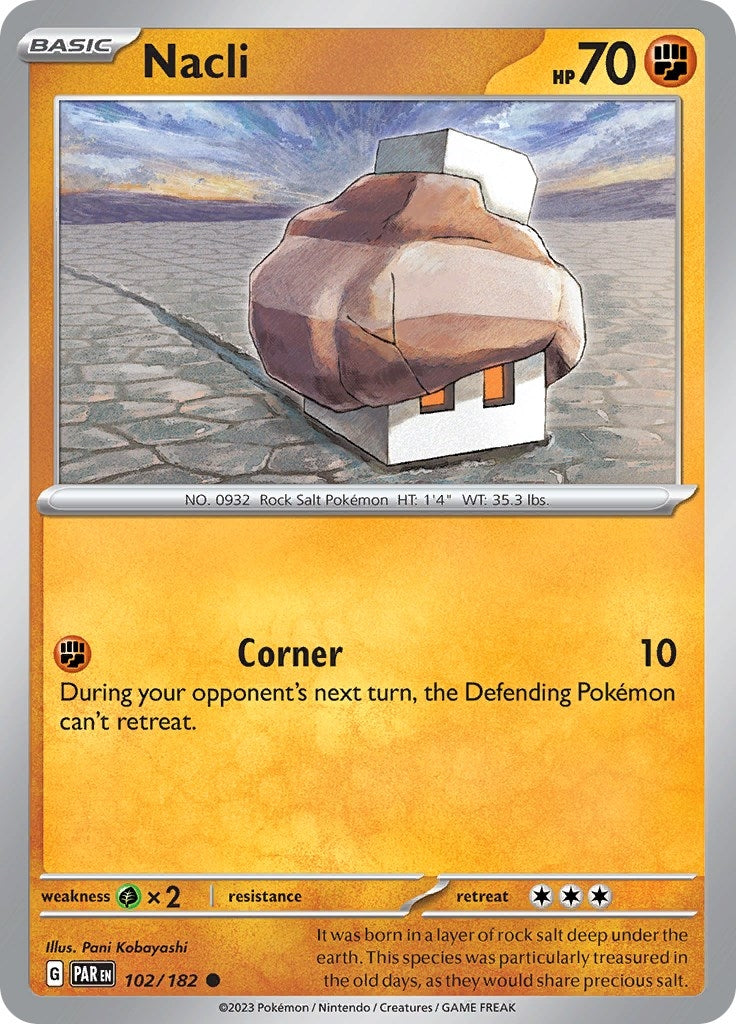 Image for Nacli (102/182) [SV04: Paradox Rift] - Pokemon