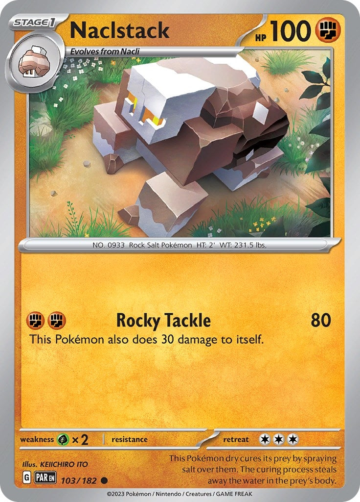 Image for Naclstack (103/182) [SV04: Paradox Rift] - Pokemon