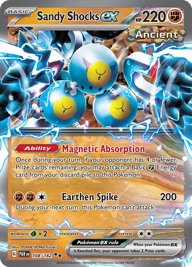Image for Sandy Shocks ex (108/182) [SV04: Paradox Rift] - Pokemon
