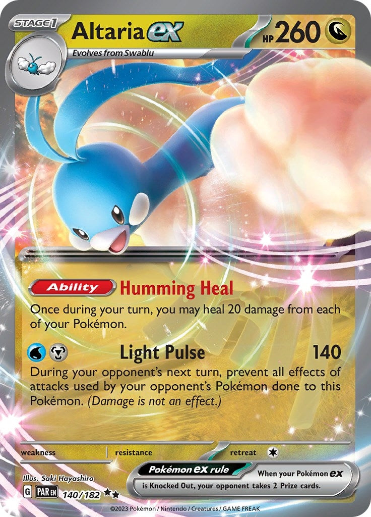 Image for Altaria ex (140/182) [SV04: Paradox Rift] - Pokemon