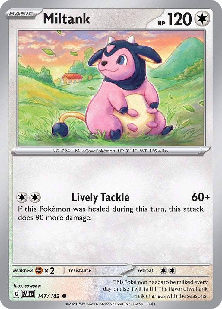 Image for Miltank (147/182) [SV04: Paradox Rift] - Pokemon