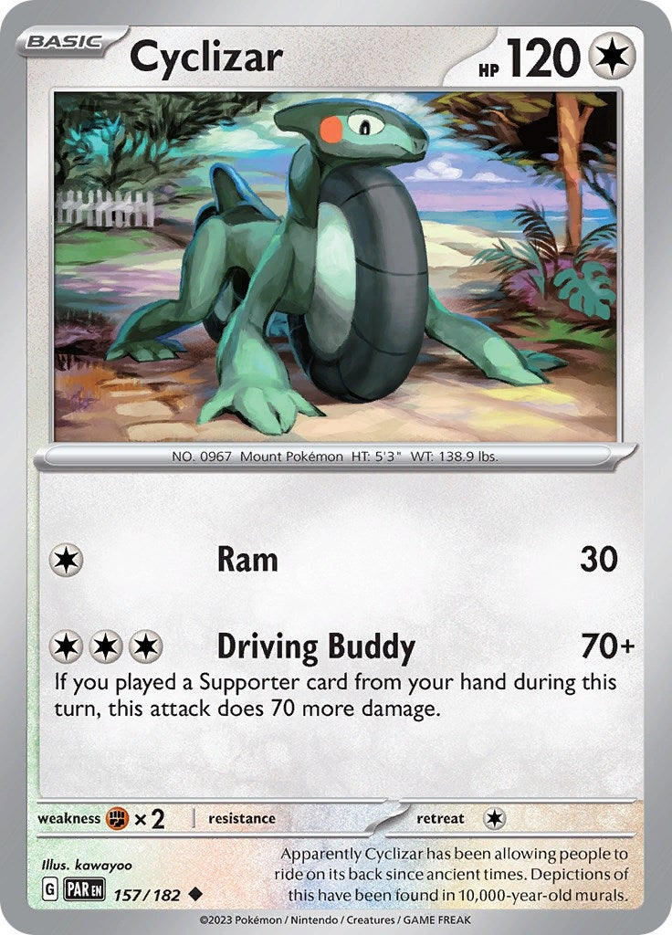 Image for Cyclizar (157/182) [SV04: Paradox Rift] - Pokemon