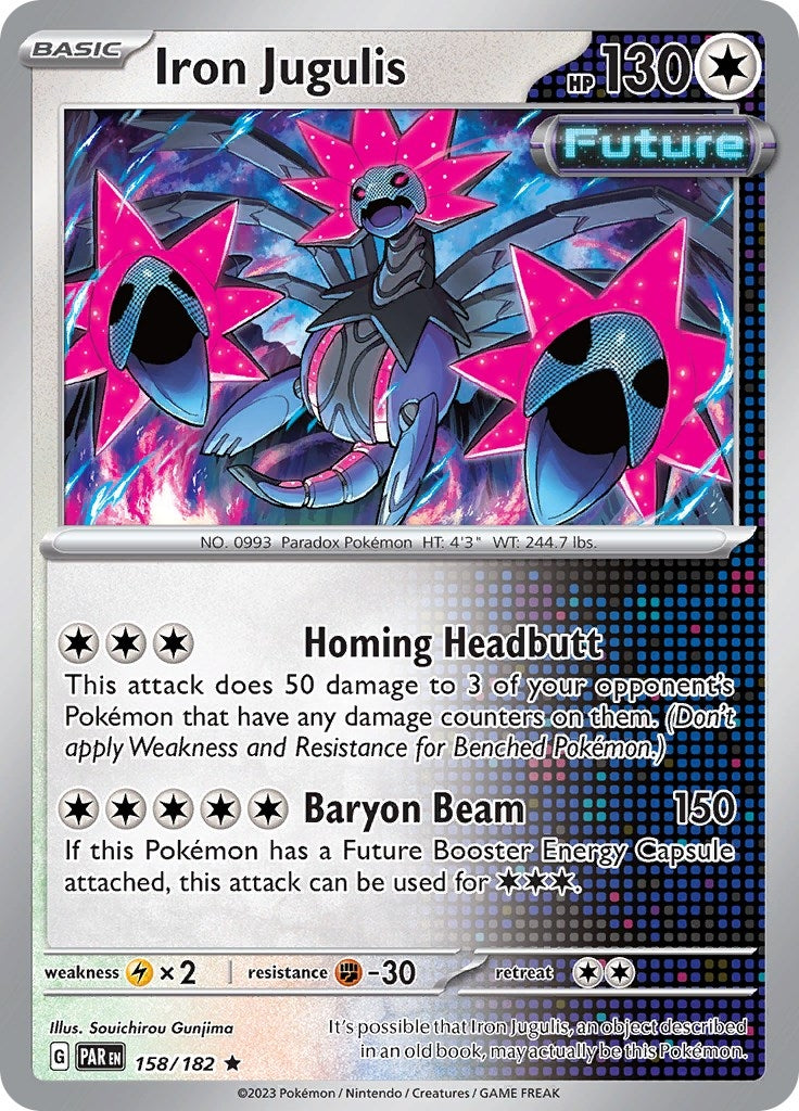 Image for Iron Jugulis (158/182) [SV04: Paradox Rift] - Pokemon