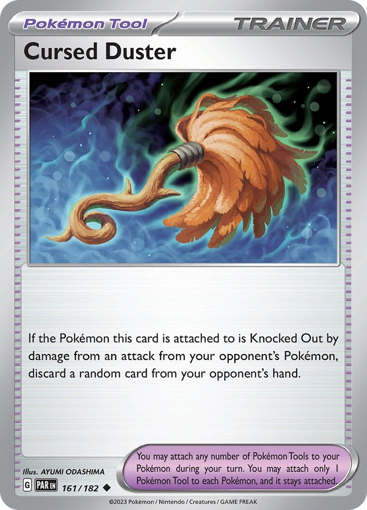 Image for Cursed Duster (161/182) [SV04: Paradox Rift] - Pokemon