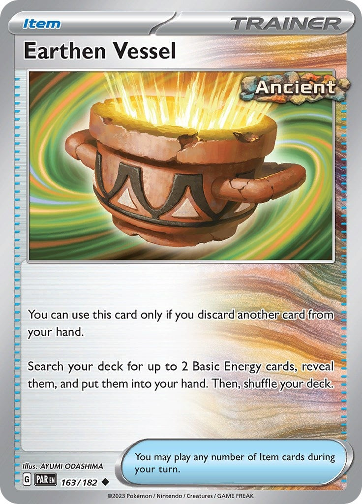 Image for Earthen Vessel (163/182) [SV04: Paradox Rift] - Pokemon