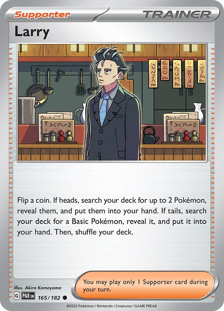 Image for Larry (165/182) [SV04: Paradox Rift] - Pokemon