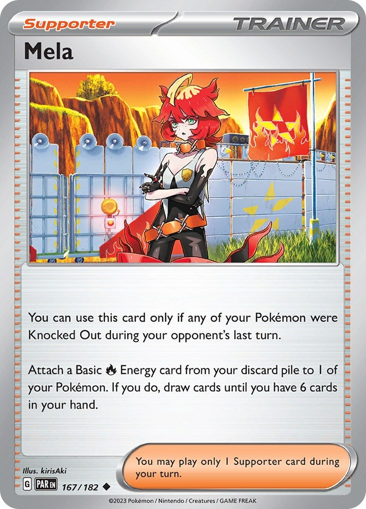 Image for Mela (167/182) [SV04: Paradox Rift] - Pokemon