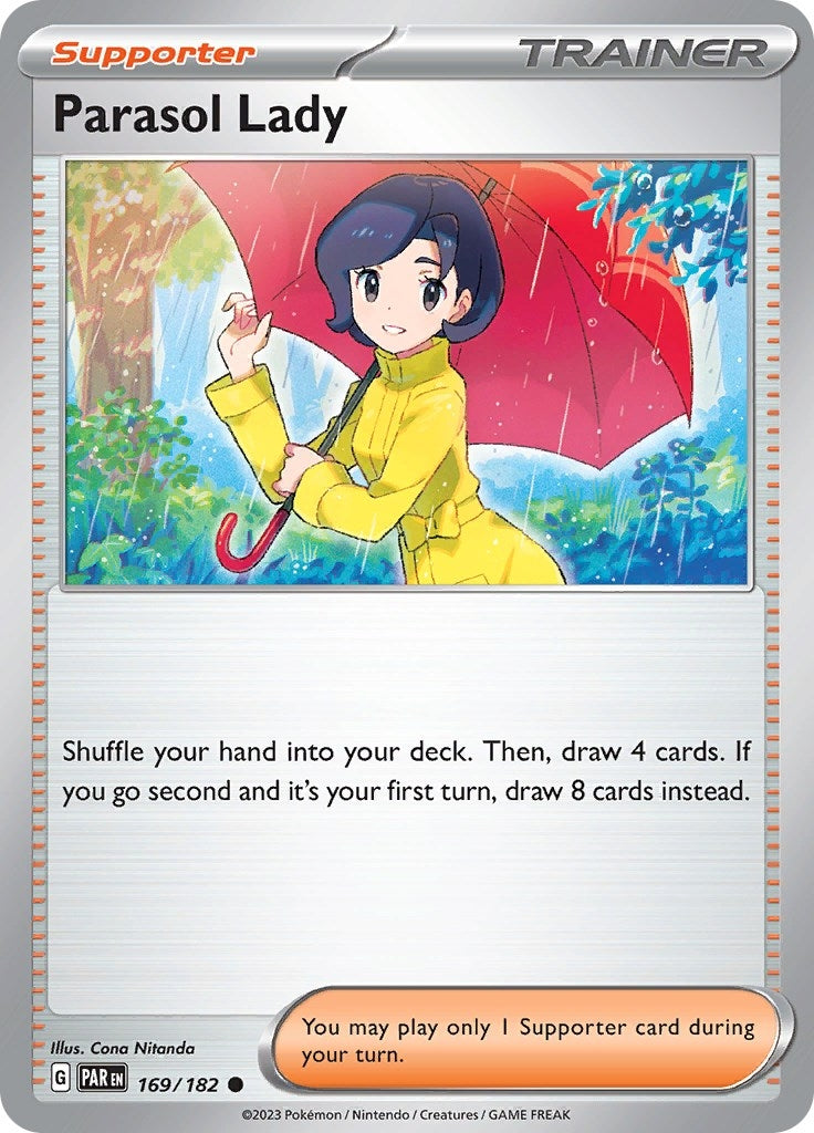 Image for Parasol Lady (169/182) [SV04: Paradox Rift] - Pokemon