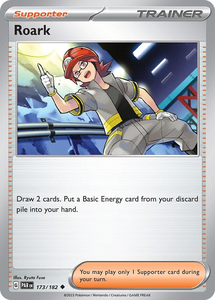 Image for Roark (173/182) [SV04: Paradox Rift] - Pokemon