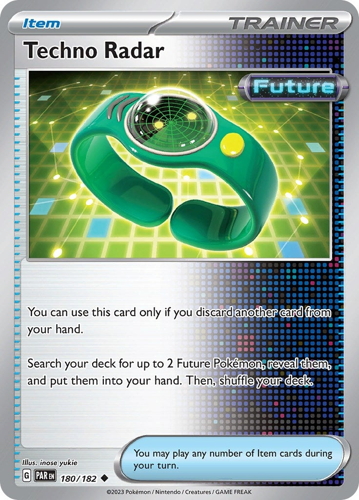 Image for Techno Radar (180/182) [SV04: Paradox Rift] - Pokemon