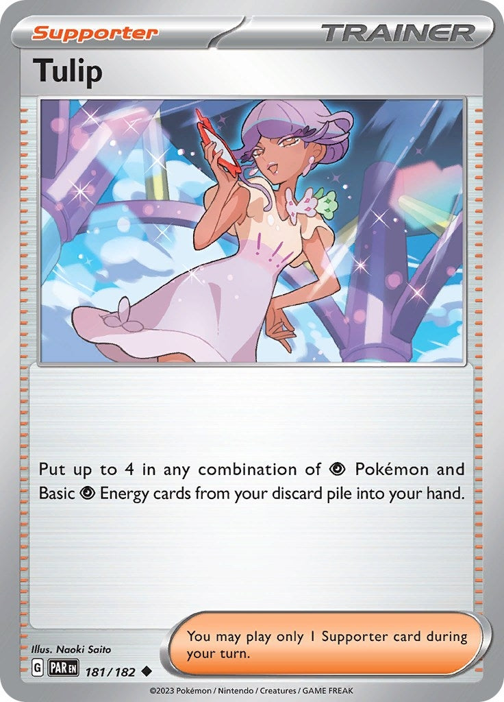 Image for Tulip (181/182) [SV04: Paradox Rift] - Pokemon