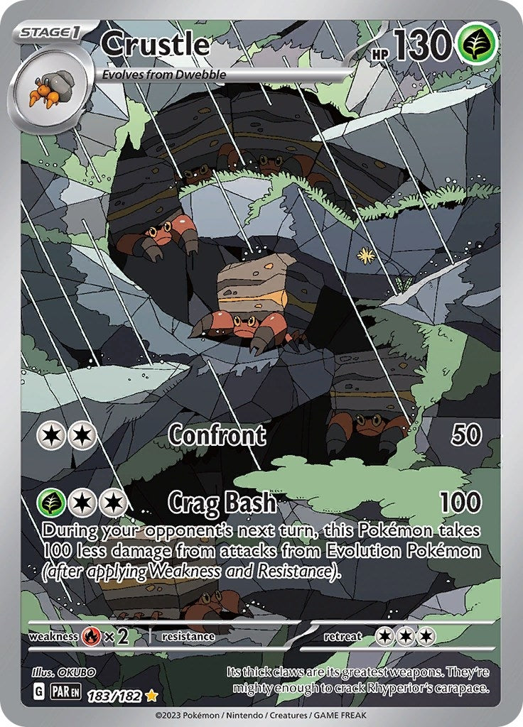 Image for Crustle (183/182) [SV04: Paradox Rift] - Pokemon